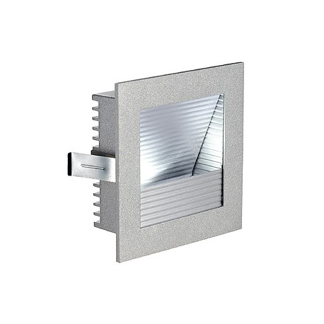 FRAME CURVE LED encastré. carré. gris argent. LED 3000K