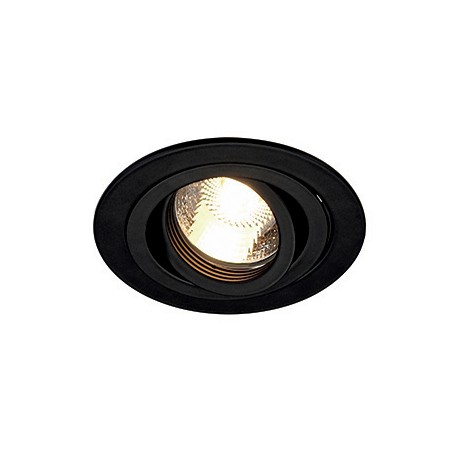 NEW TRIA MR16 ROND encastré. noir mat. max. 50W. lames ressorts