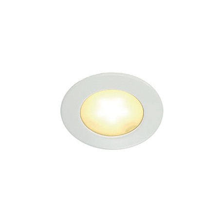 DL 126 LED. encastré rond. blanc. 3W LED 3000K. 12V