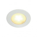 DL 126 LED. encastré rond. blanc. 3W LED 3000K. 12V