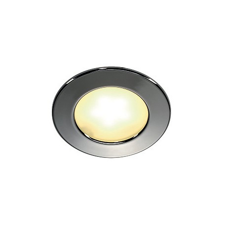 DL 126 LED. encastré rond. chrome. 3W LED 3000K. 12V