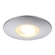 LIGHTPOINT 2. encastré. rond. gris argent métalique. 1W LED 3000K