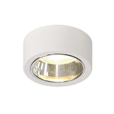 CL 101 GX53. plafonnier. rond. blanc. max. 11W