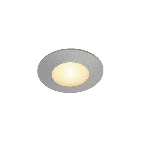 AITES LED ROND pour boîte d´encastrement. gris argent. 3000K