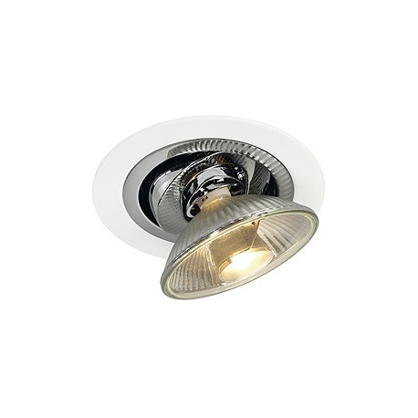 TWISTER ES111 encastré. rond . chrome. GU10. max. 75W