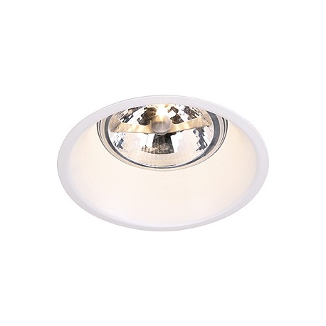 HORN QRB111 encastré. rond. blanc. G53. max. 75W