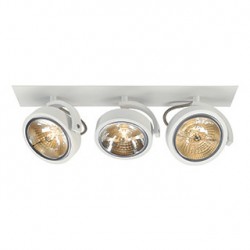 KALU RECESSED 3 encastré. blanc mat. 3x QRB111. max. 3x 50W