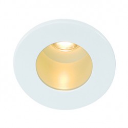 TRITON MINI LED encastré. rond. blanc. 1W LED. blanc chaud