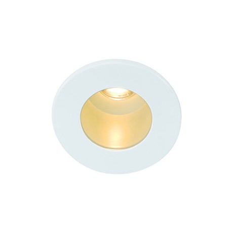 TRITON MINI LED encastré. rond. blanc. 1W LED. blanc chaud