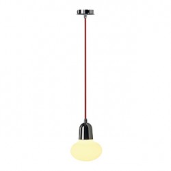 PIRUS suspension. chrome. E14. max. 11W. verre satiné