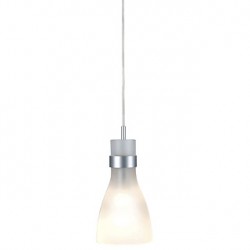 BIBA 3 suspension. gris argent. verre satiné. E14. max. 60W