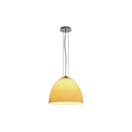 ORION CONE suspension. beige. E27. max. 60W. verre