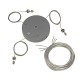 Kit de suspension pour MEDO PRO. gris argent