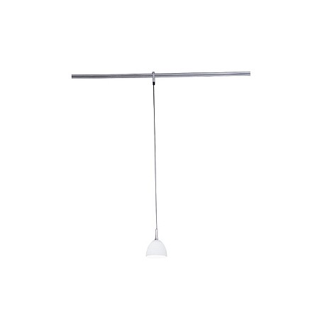 ORION SUSPENSION pour LINUX LIGHT. gris argent. verre satiné. G6.35. max.50W