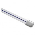 Rail LINUX LIGHT. 1m. gris argent. 2 embouts inclus