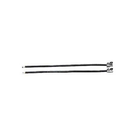 Câble d´alimentation pour WAVE. chrome. max. 25A. 25cm. 2 pièces