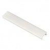 Couvercle pour rail 1 allumage 230V. à encastrer. blanc. 1m. 2 pièces