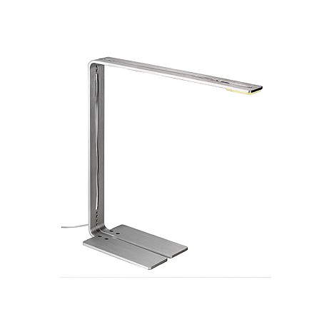 CYGNIS lampe à poser. alu brossé. 1x 6W LED. 4000K