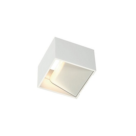 LOGS IN applique. carrée. blanche. 5W LED. 3000K