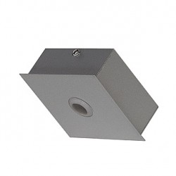 Patère avec alimentation pour SYSTÈME AIXLIGHT PENDANT. gris argent