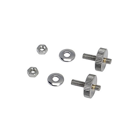 Kit de fixation pour SYSTÈME AIXLIGHT PENDANT. chrome. 2 pièces