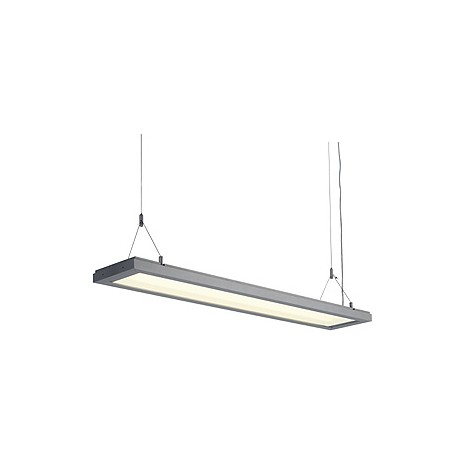 MODULE T5 pour SYSTÈME AIXLIGHT PENDANT. gris argent. 2xT5. 54W