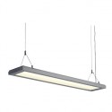 MODULE T5 pour SYSTÈME AIXLIGHT PENDANT. gris argent. 2xT5. 54W