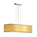 SOPRANA PD-1. suspension. carrée. diffuseur beige. 4x E27. max. 4x 60W