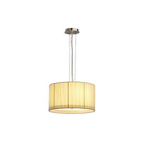 LASSON PD-3. suspension. ronde. beige. 3x E27. max. 3x 60W