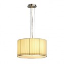 LASSON PD-3. suspension. ronde. beige. 3x E27. max. 3x 60W