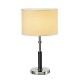 SOPRANA TL-1. lampe à poser. rond. diffuseur beige. E27 max. 60W