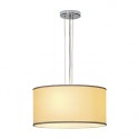 SOPRANA PD-2. suspension. rond. diffuseur beige. 3x E27. max. 3x 60W