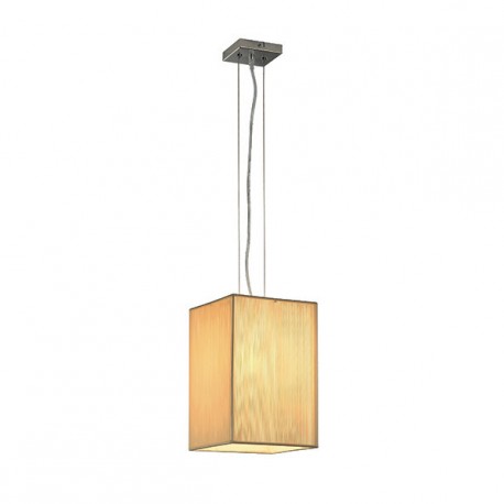 LASSON PD-4. suspension. carrée. beige. E27. max. 60W