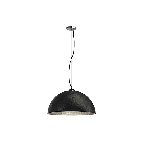 FORCHINI PD-1 suspension. ronde. noir/gris argent. E27. max. 40W