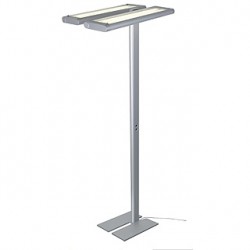 WORK LIGHT LAMPADAIRE. gris argent. 2G11. 4x 55W