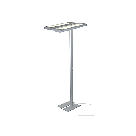 WORK LIGHT LAMPADAIRE. gris argent. 2G11. 4x 55W