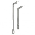 Suspension réglable pour EASYTEC II. gris argent