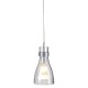 BIBA 3 suspension pour EASYTEC II. gris argent. E14. max. 60W. verre satiné