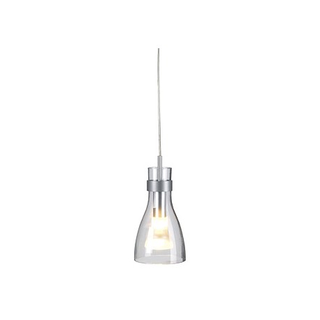 BIBA 3 suspension pour EASYTEC II. gris argent. E14. max. 60W. verre satiné