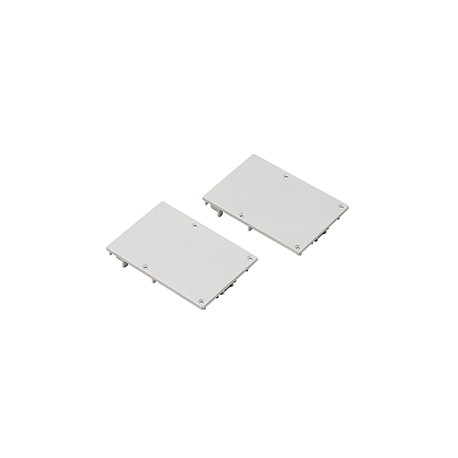 GLENOS embouts pour profil pro 4970. blanc. 2 pièces