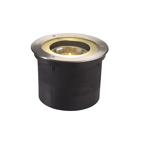 ADJUST QRB111 encastré de sol. rond. inox 304. max. 50W. IP67