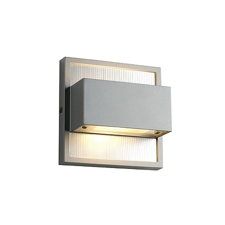 DACU UP-DOWN applique. gris argent. G9. max. 40W. IP44