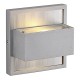 DACU UP-DOWN LED applique. carrée. gris argent. 2x 1W. 2700K. IP44