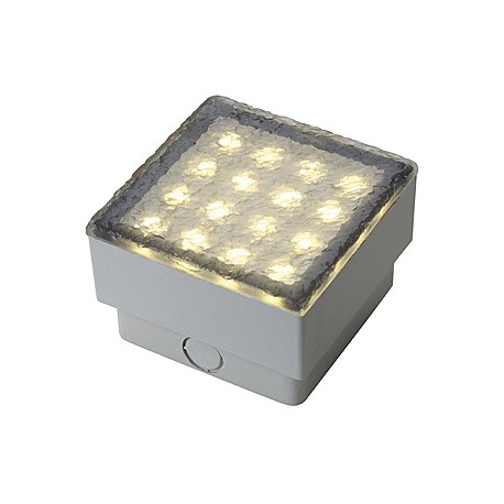 PAVE LED Q3 10 x 10cm. 1.1W. LED 3000K. IP67