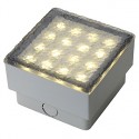 PAVE LED Q3 10 x 10cm. 1.1W. LED 3000K. IP67