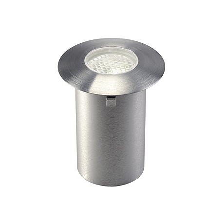 TRAIL-LITE encastré. inox 316. 4 LED. 0.3W. 3000K. diffuseur inclus