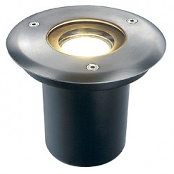 ADJUST GU10 encastré. rond. inox 304. max. 35W. IP67