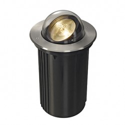 DASAR BULLSEYE QRB111 encastré de sol. rond. inox 316. G53. max. 50W