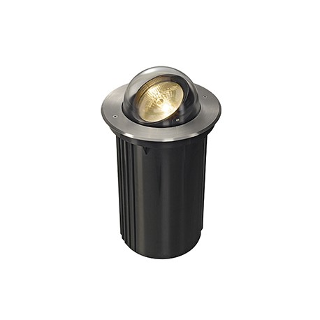 DASAR BULLSEYE QRB111 encastré de sol. rond. inox 316. G53. max. 50W