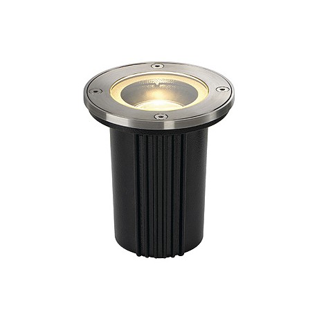 DASAR EXACT GU10 encastré de sol. rond. inox 316. max. 35W. IP67